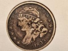 1835 Capped Bust Dime