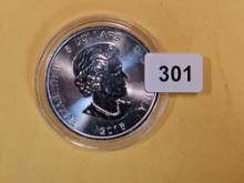 GEM 2016 Canada silver Five Dollars