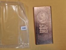 One Pound .999 fine Copper bar