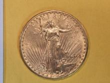 GOLD! Brilliant 1914-D Saint Gaudens Gold Twenty Dollar Double Eagle
