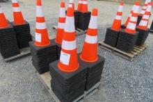 Skid of 25 2024 GREATBEAR SAFETY CONES