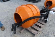 CONCRETE MIXER SKID STEER ATTACHMENT