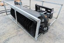 2024 WOLVERINE 72" PAB-11-72W ANGLE BROOM SKID STEER ATTACHMENT