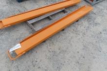 2024 WOLVERINE EX-66-84L PALLET FORKS EXTENSIONS