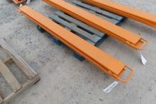 2024 WOLVERINE EX-66-84L PALLET FORKS EXTENSIONS