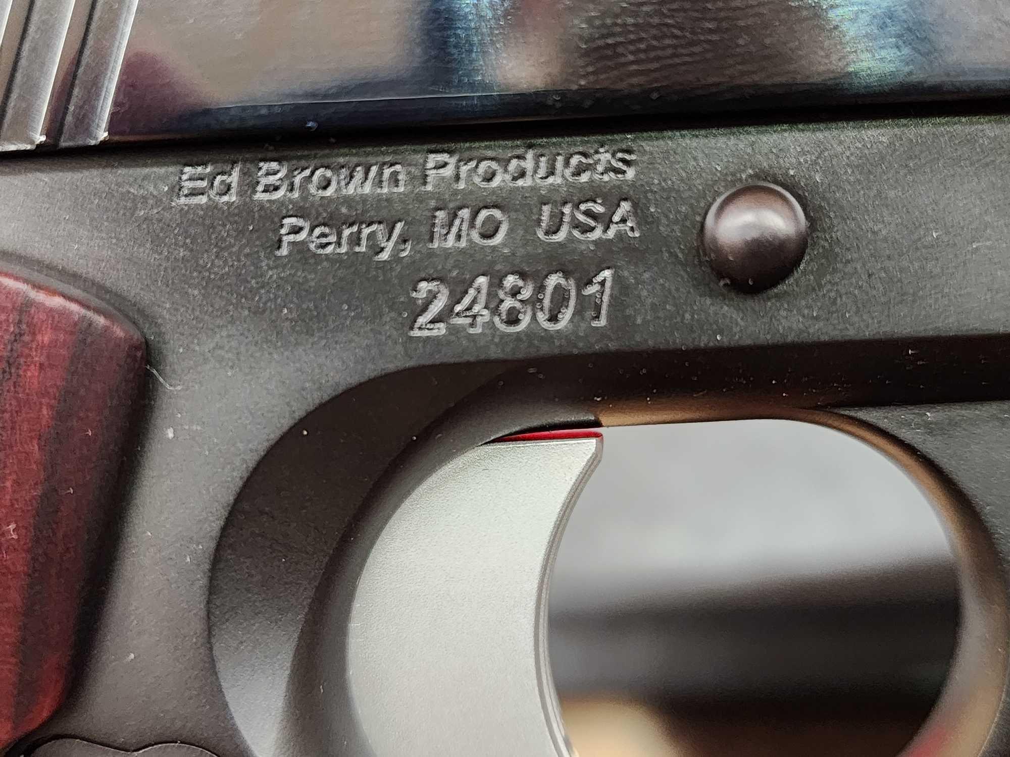 Ed Brown Products 1911 45 acp Jeff Cooper Legacy Gun