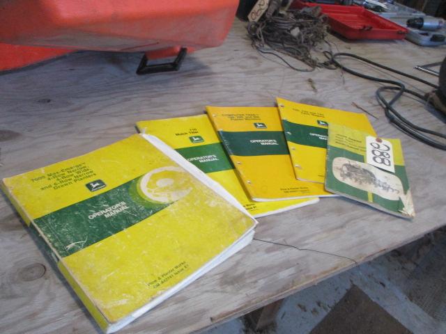 John Deere Farm Manuals Mixed Lot