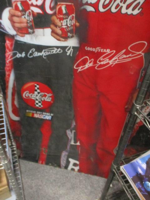 The Earnhardt's Life-Size Advertising Sign