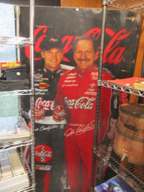 The Earnhardt's Life-Size Advertising Sign
