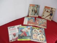 1949, 50 and 51 Vintage Sport Magazines