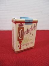 Vintage Chesterfield Cigarettes Sealed Pack