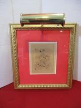 *SPECIAL ITEM-1873 Paul Cezanne (French, 1839-1906) Framed Artwork