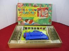 1963 Kenner Give-A-Show Projector-Complete and Working!!!