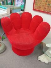 Velvet Hand Chair