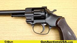 ARMINIUS MOD. 6 22LR Revolver. Very Good. 6" Barrel. DA/SA, 8 Shot Fluted Cylinder with FACTORY Proo