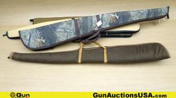 Allen, Krieghoff, Etc. Soft Gun Cases . Good Condition . Lot of 4; Assorted Long Gun Soft, Zipper Ca