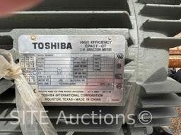 Toshiba 30HP Electric Motor -UNUSED