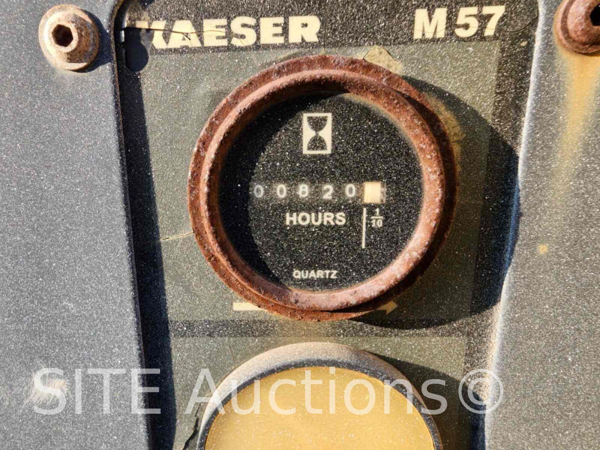 2005 Kaiser M57 210CFM Towable Air Compressor