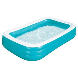 Bluescape Blue Inflatable Rectangular Family Swimming Pool, Retail $50.00