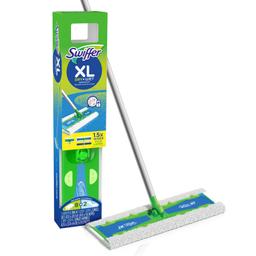 Swiffer Sweeper Dry + Wet Xl Sweeping Kit (1 Sweeper, 8 Dry Cloths, 2 Wet Cloths), Retail $18.00
