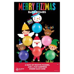 Da Bomb Bath Fizzers Holiday Characters MultiPack Bath Bomb Gift Set - 6oz, Retail $12.00