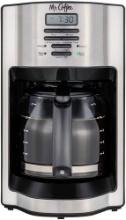Mr. Coffee - 12-Cup Coffee Maker with Rapid Brew System - Stainless Steel, Retail $75.00