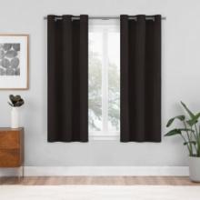2pk 37 X63 Out Shadow Curtain Panels - Eclipse