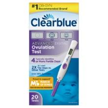 Clearblue Advanced Digital Ovulation Test, Predictor Kit, 20 Tests - 20 Ct