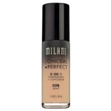 Milani Conceal + Perfect 2-in-1 Foundation + Concealer - 00B Light - 1 Fl Oz