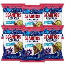 Beanitos Black Bean Chips - Original Sea Salt - (6 Pack) 5 oz Bag - Retail $33.00