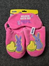Peeps Sleeping Mask with Slippers for Boy or Girl, Size Medium