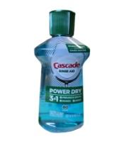 Cascade Rinse Aid Power Dry Dishwasher Rinse Aid - 80 Loads/8.45 Fl Oz