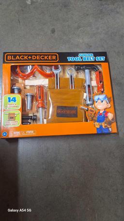 Black & Decker Junior 14 Piece Toy Tool Belt Set, $9.99 MSRP