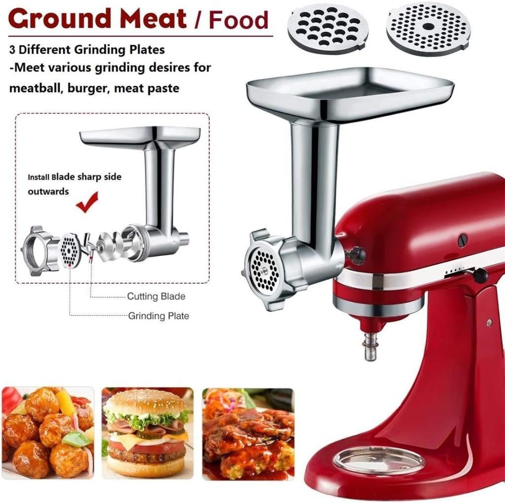 GVODE Meat Grinder Attachment for Kitchenaid Stand Mixer, $47.99 MSRP