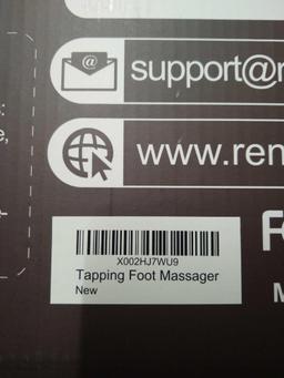 RENPHO Foot Massager Machine with Heat, Shiatsu Deep Kneading, Multi-Level Settings, $219.98 MSRP