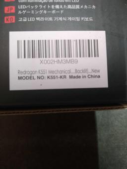 Redragon K551 Mechanical Gaming Keyboard RGB LED Rainbow Backlit Wired Keyboard, $39.99 MSRP
