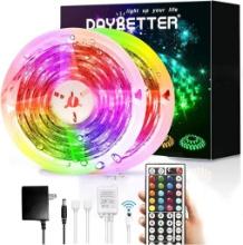 DAYBETTER Led Strip Lights with App Remote Control, $34.99 MSRP