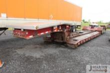 2012 Witzco Challenger 35 ton detachable lowboy trailer