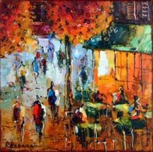 ROZENVAIN ** STREET PARTY ** SIGNED ORIGINAL