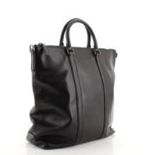 Prada Convertible Zipped Tote City Calf Medium