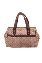 Louis Vuitton Red Monogram Mini Lin Canvas Josephine Gm Shoulder Bag