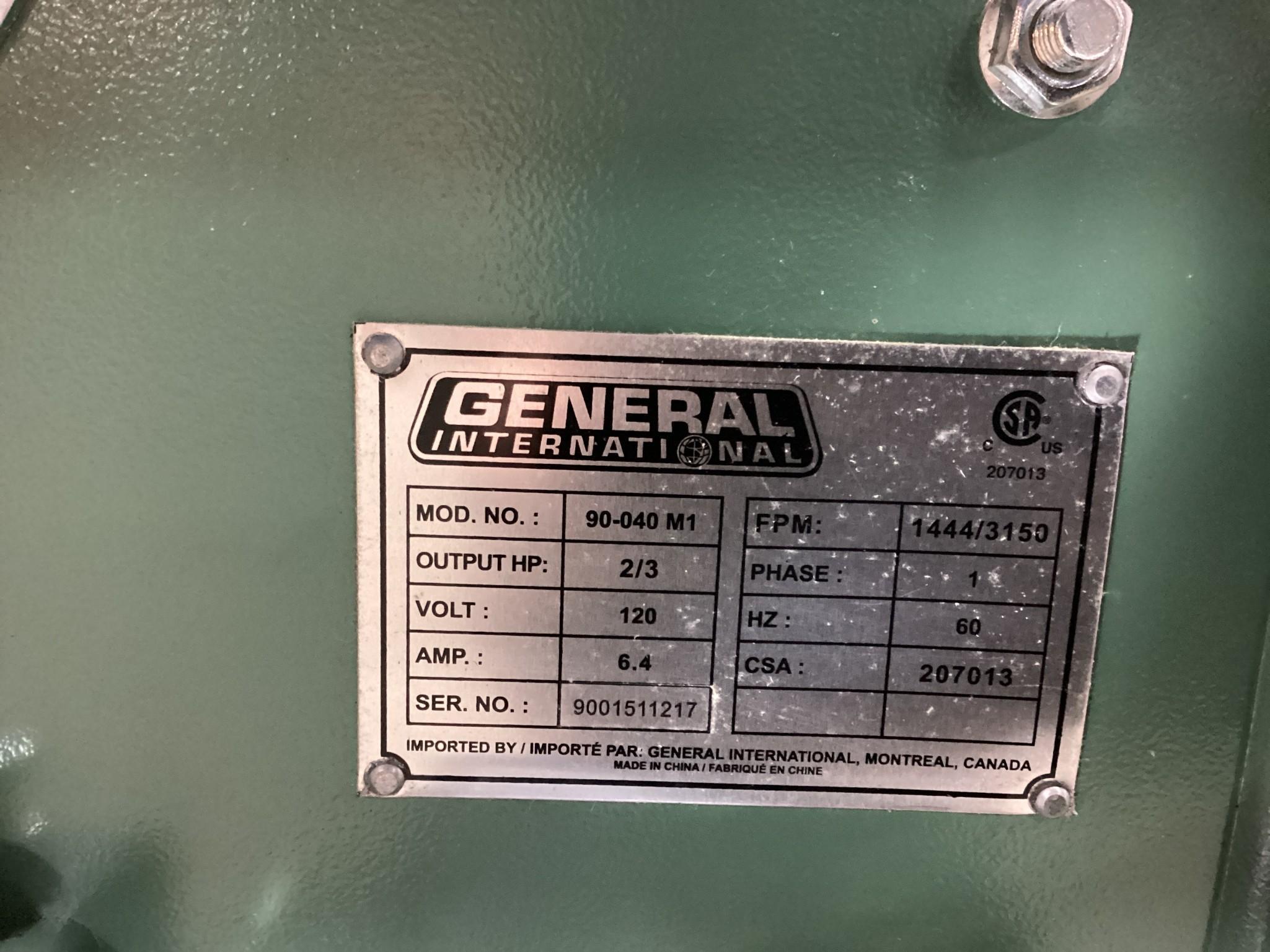 New Unused General Model 90-040 M1 12"Bandsaw