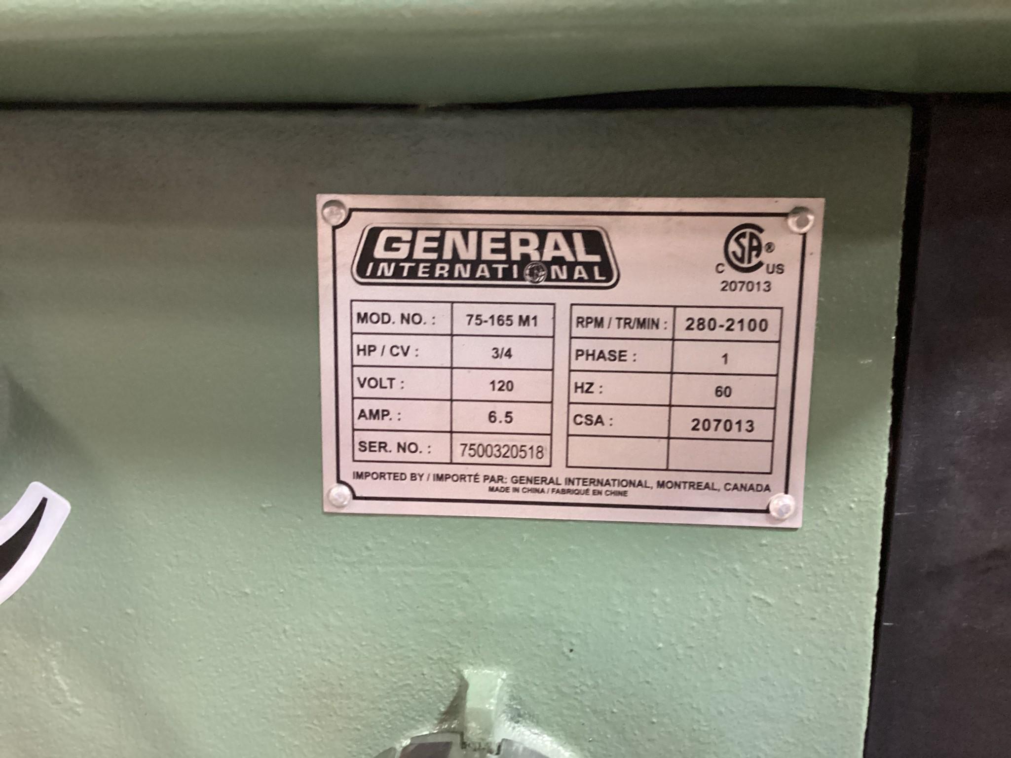 New Unused General Model: 75-165 M1 17" Drill Press