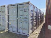 (Inv.96) New 1 Trip 40' High Cube Multi Door Shipping Container