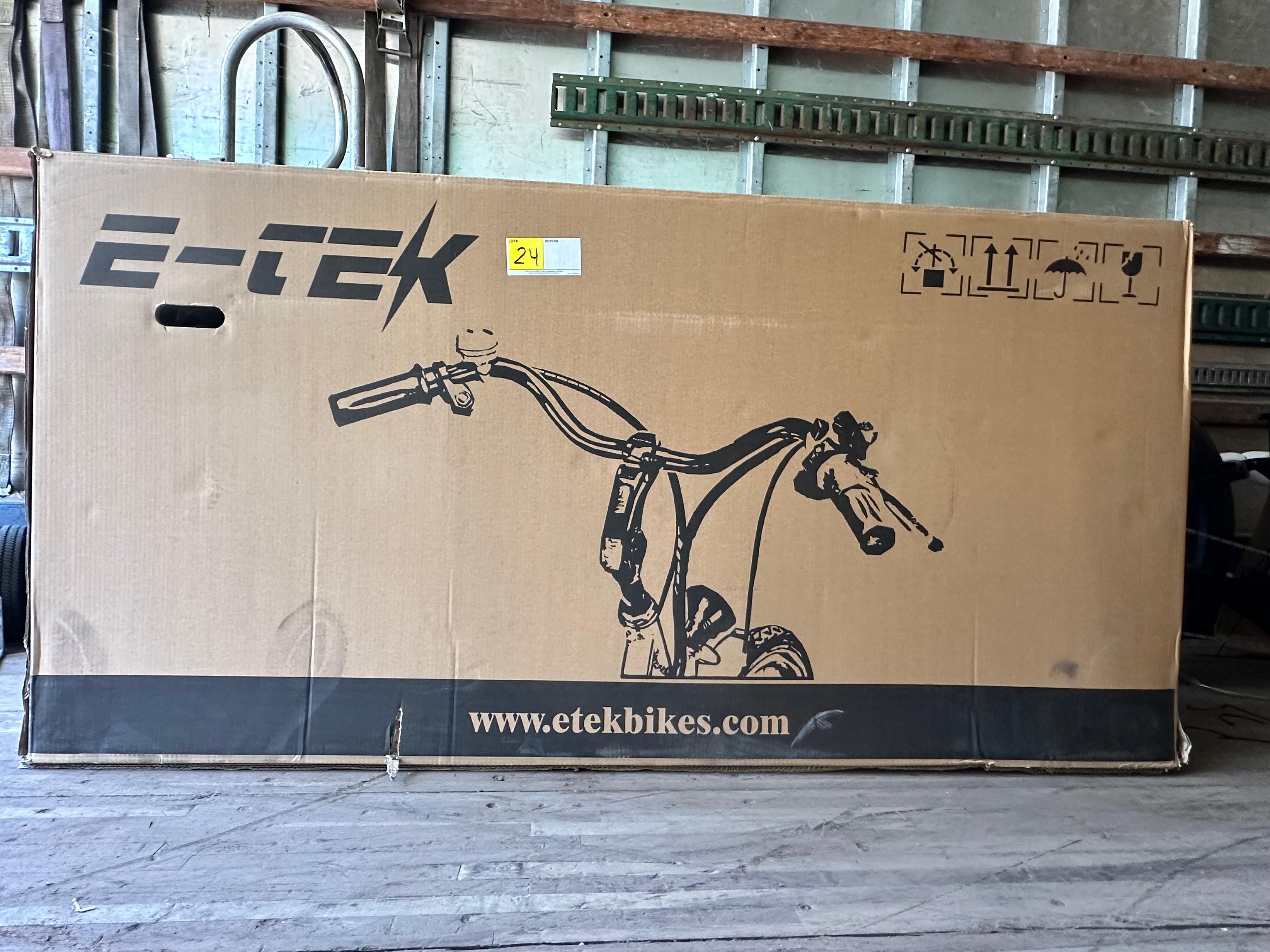 E-TEK BICYCLE PEAK, MODEL: PK1000BK, COLOR: BLACK