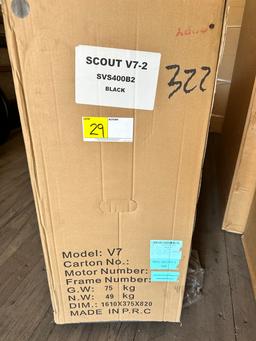 E-TEK SCOUT V7-2, MODEL: SVS400B2, BLACK