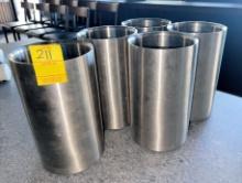 QTY. 5 - STAINLESS STEEL BOTTLE CHILLERS