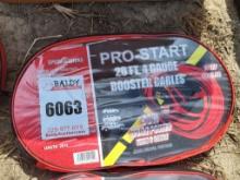 Pro Start 20ft 4g Booster Cables