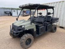 2012 Polaris Ranger 900 Diesel with Hard Top, Sound System, Light Bar and Winch Shows 6583 Miles 870