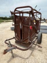 Portable Squeeze Chute